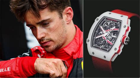 stolen richard mille watch|charles leclerc richard mille watch.